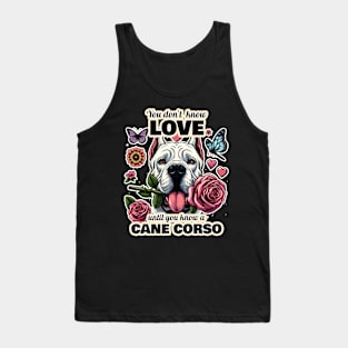 Cane Corso Valentine's day Tank Top